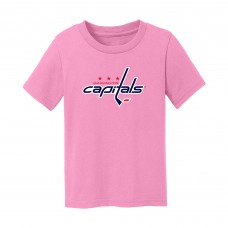 Toddler Washington Capitals Chad & Jake Light Pink Primary Logo T-Shirt