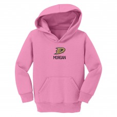 Toddler Anaheim Ducks Chad & Jake Pink Secondary Logo Personalized Hoodie