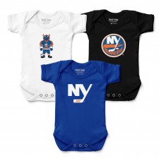 Малышам New York Islanders Chad & Jake Three-Pack Bodysuit Set