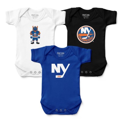 Малышам New York Islanders Chad & Jake Three-Pack Bodysuit Set