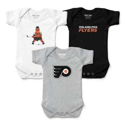 Малышам Philadelphia Flyers Chad & Jake Three-Pack Bodysuit Set