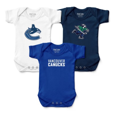 Малышам Vancouver Canucks Chad & Jake Three-Pack Bodysuit Set