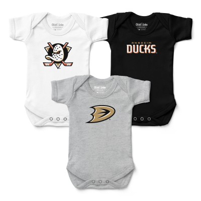 Малышам Anaheim Ducks Chad & Jake Three-Pack Bodysuit Set