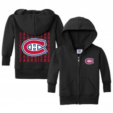 Малышам Montreal Canadiens Chad & Jake Black Full-Zip Retro Sweatshirt Малышам Montreal Canadiens Chad & Jake Black Full-Zip Retro Sweatshirt