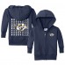 Малышам Nashville Predators Chad & Jake Navy Full-Zip Retro Sweatshirt