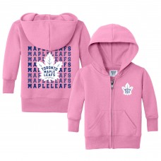 Малышам Toronto Maple Leafs Chad & Jake Light Pink Full-Zip Retro Sweatshirt