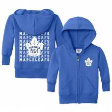 Малышам Toronto Maple Leafs Chad & Jake Blue Full-Zip Retro Sweatshirt
