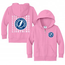 Toddler Tampa Bay Lightning Chad & Jake Light Pink Full-Zip Retro Sweatshirt Toddler Tampa Bay Lightning Chad & Jake Light Pink Full-Zip Retro Sweatshirt