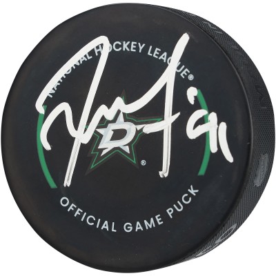 Tyler Seguin Dallas Stars Autographed Fanatics Authentic Official Game Puck