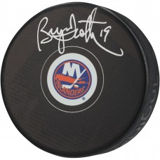 Bryan Trottier New York Islanders Autographed Fanatics Authentic Hockey Puck