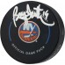 Bryan Trottier New York Islanders Autographed Fanatics Authentic Official Game Puck