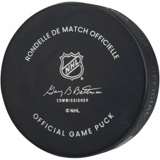 Wyatt Johnston Dallas Stars Autographed Fanatics Authentic Official Game Puck with Lets Go Stars Inscription