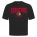 Ottawa Senators Levelwear Black Luxe Signature Knit T-Shirt