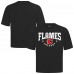 Calgary Flames Levelwear Black Luxe Signature Knit T-Shirt