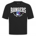 New York Rangers Levelwear Black Luxe Signature Knit T-Shirt