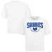 Футболка Buffalo Sabres Levelwear White Luxe Signature Knit Футболка Buffalo Sabres Levelwear White Luxe Signature Knit