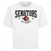 Ottawa Senators Levelwear White Luxe Signature Knit T-Shirt