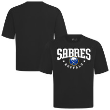 Футболка Buffalo Sabres Levelwear Black Luxe Signature Knit