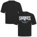 Футболка Buffalo Sabres Levelwear Black Luxe Signature Knit Футболка Buffalo Sabres Levelwear Black Luxe Signature Knit
