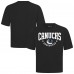 Vancouver Canucks Levelwear Black Luxe Signature Knit T-Shirt