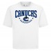 Vancouver Canucks Levelwear White Luxe Signature Knit T-Shirt
