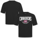 Футболка Montreal Canadiens Levelwear Black Luxe Signature Knit