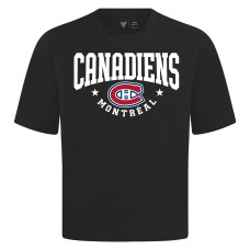 Футболка Montreal Canadiens Levelwear Black Luxe Signature Knit Футболка Montreal Canadiens Levelwear Black Luxe Signature Knit
