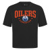 Футболка Edmonton Oilers Levelwear Black Luxe Signature Knit