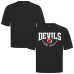 Футболка New Jersey Devils Levelwear Black Luxe Signature Knit Футболка New Jersey Devils Levelwear Black Luxe Signature Knit