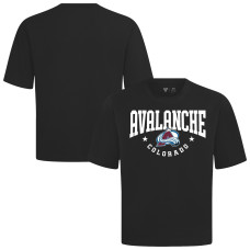 Colorado Avalanche Levelwear Black Luxe Signature Knit T-Shirt Colorado Avalanche Levelwear Black Luxe Signature Knit T-Shirt