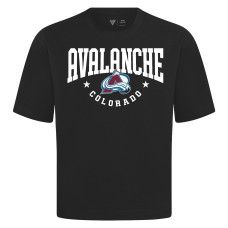 Colorado Avalanche Levelwear Black Luxe Signature Knit T-Shirt Colorado Avalanche Levelwear Black Luxe Signature Knit T-Shirt
