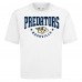 Nashville Predators Levelwear White Luxe Signature Knit T-Shirt