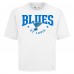 St. Louis Blues Levelwear White Luxe Signature Knit T-Shirt
