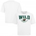 Minnesota Wild Levelwear White Luxe Signature Knit T-Shirt