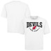 Футболка New Jersey Devils Levelwear White Luxe Signature Knit Футболка New Jersey Devils Levelwear White Luxe Signature Knit