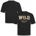 Minnesota Wild Levelwear Black Luxe Signature Knit T-Shirt