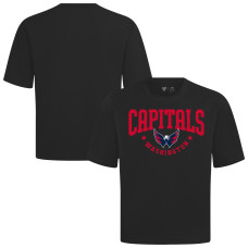 Футболка Washington Capitals Levelwear Black Luxe Signature Knit