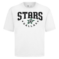 Dallas Stars Levelwear White Luxe Signature Knit T-Shirt Dallas Stars Levelwear White Luxe Signature Knit T-Shirt