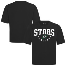 Dallas Stars Levelwear Black Luxe Signature Knit T-Shirt Dallas Stars Levelwear Black Luxe Signature Knit T-Shirt