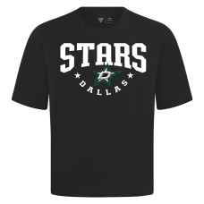 Dallas Stars Levelwear Black Luxe Signature Knit T-Shirt Dallas Stars Levelwear Black Luxe Signature Knit T-Shirt