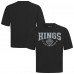Los Angeles Kings Levelwear Black Luxe Signature Knit T-Shirt