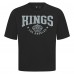 Los Angeles Kings Levelwear Black Luxe Signature Knit T-Shirt