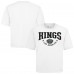 Los Angeles Kings Levelwear White Luxe Signature Knit T-Shirt