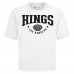 Los Angeles Kings Levelwear White Luxe Signature Knit T-Shirt