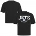 Winnipeg Jets Levelwear Black Luxe Signature Knit T-Shirt