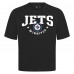Winnipeg Jets Levelwear Black Luxe Signature Knit T-Shirt