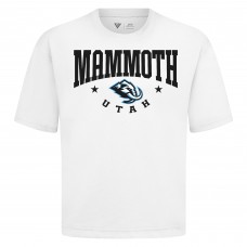 Utah Mammoth Levelwear White Luxe Signature Knit T-Shirt