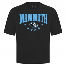 Utah Mammoth Levelwear Black Luxe Signature Knit T-Shirt