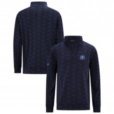 Tampa Bay Lightning Levelwear Navy Chameleon Quarter-Zip Sweatshirt Tampa Bay Lightning Levelwear Navy Chameleon Quarter-Zip Sweatshirt