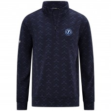 Tampa Bay Lightning Levelwear Navy Chameleon Quarter-Zip Sweatshirt Tampa Bay Lightning Levelwear Navy Chameleon Quarter-Zip Sweatshirt